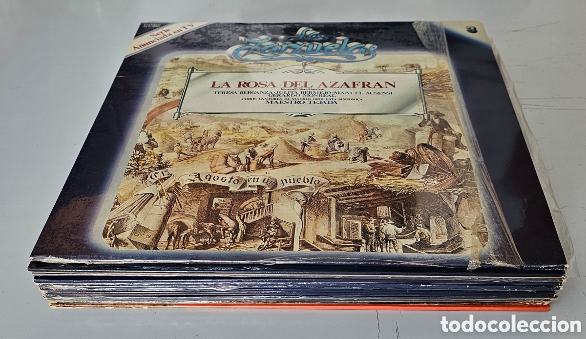 Discos de vinilo: LOTE 12 LPs ZARZUELA, TEATRO Y CLASICA COMO NUEVOS