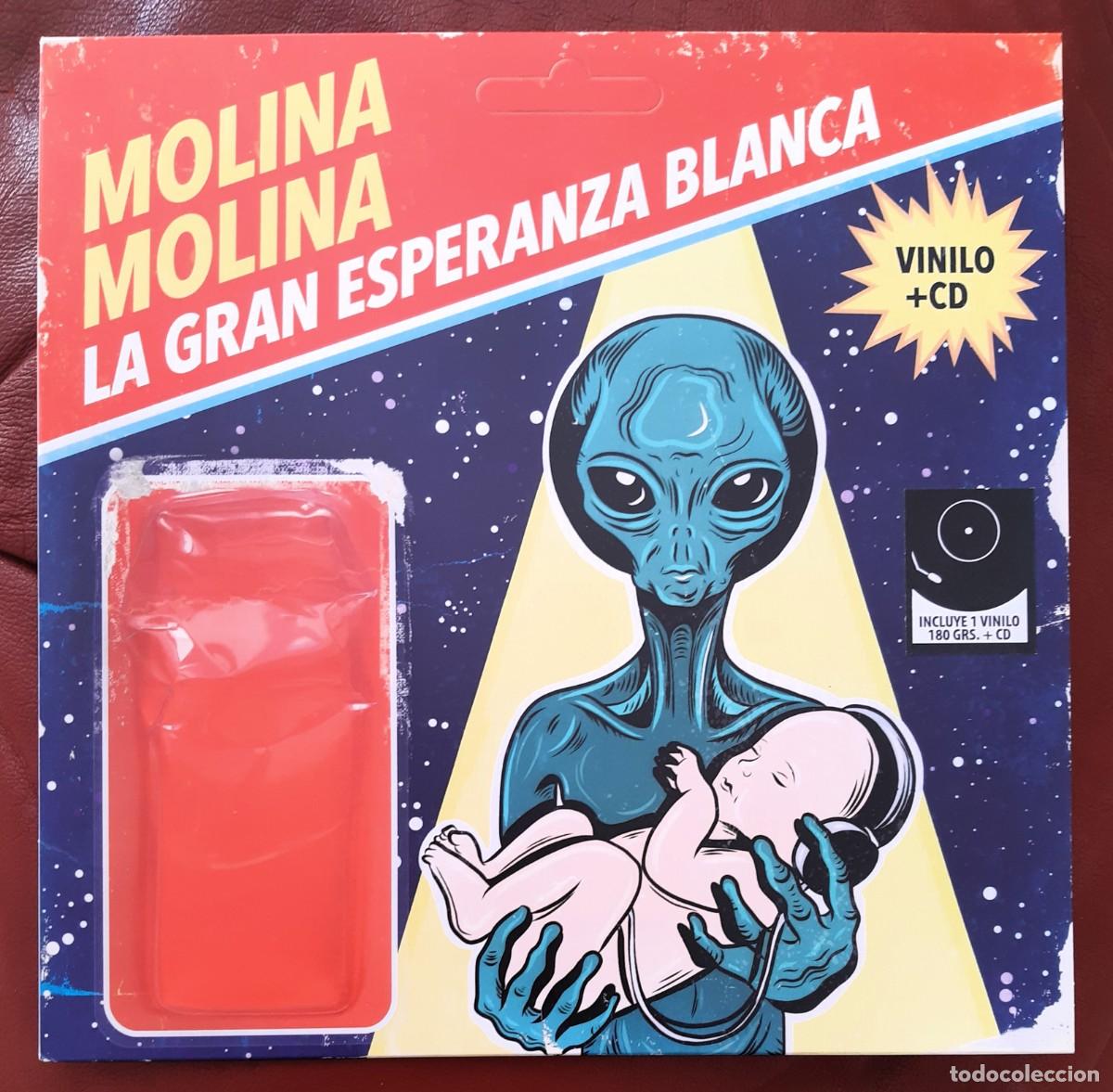 Discos de vinilo: MOLINA MOLINA - LA GRAN ESPERANZA BLANCA LP + CD - Foto 1