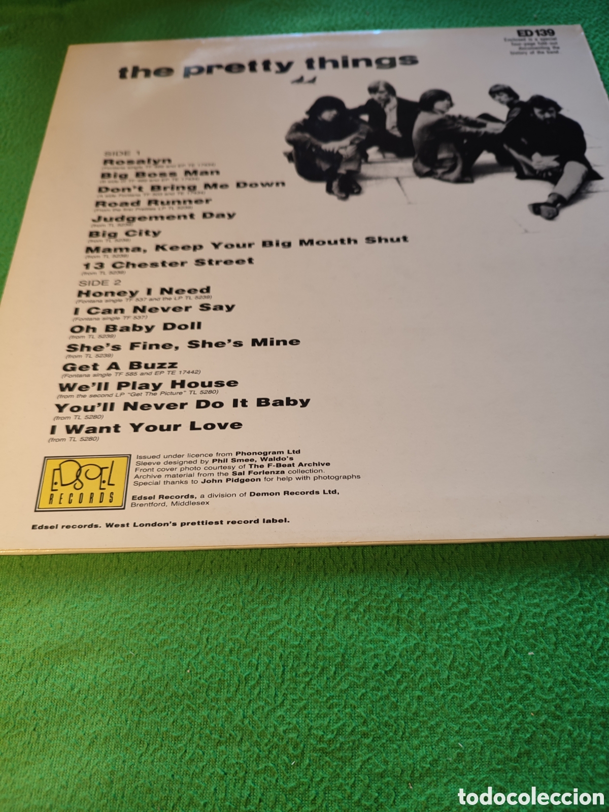 Discos de vinilo: The Pretty Things - Let me hear the choir sing - Foto 2