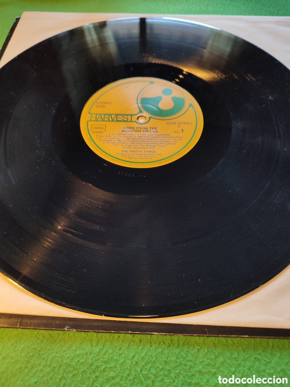 Discos de vinilo: The Pretty Things - Cries from The Midnight Circus - Foto 3