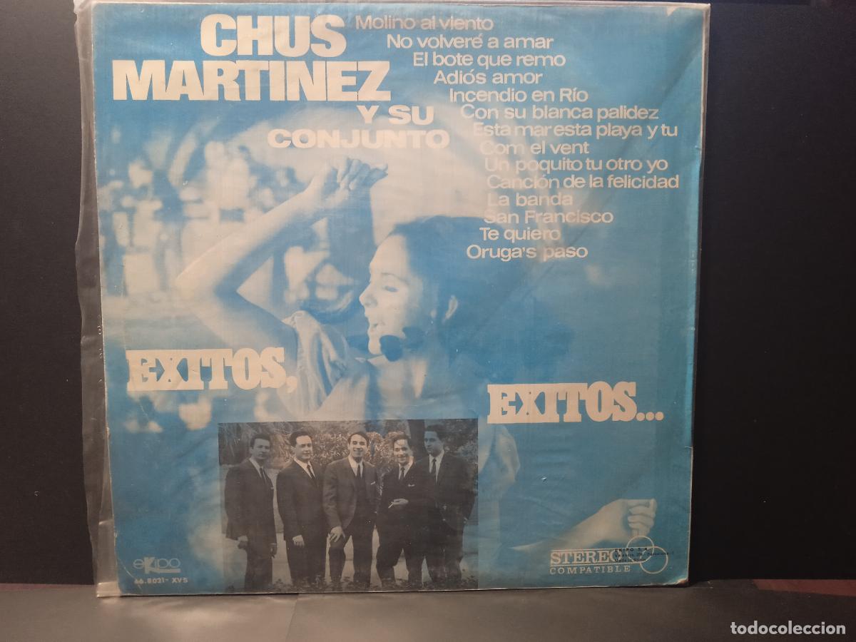 Discos de vinilo: CHUS MARTINEZ Y SU CONJUNTO EXITOS, EXITOS,EXITOS LP SPAIN 1967 PDELUXE - Foto 2