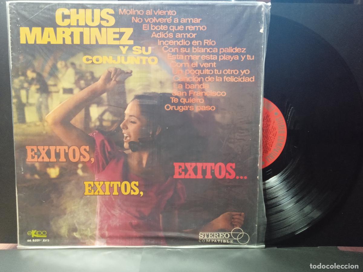 Discos de vinilo: CHUS MARTINEZ Y SU CONJUNTO EXITOS, EXITOS,EXITOS LP SPAIN 1967 PDELUXE - Foto 1
