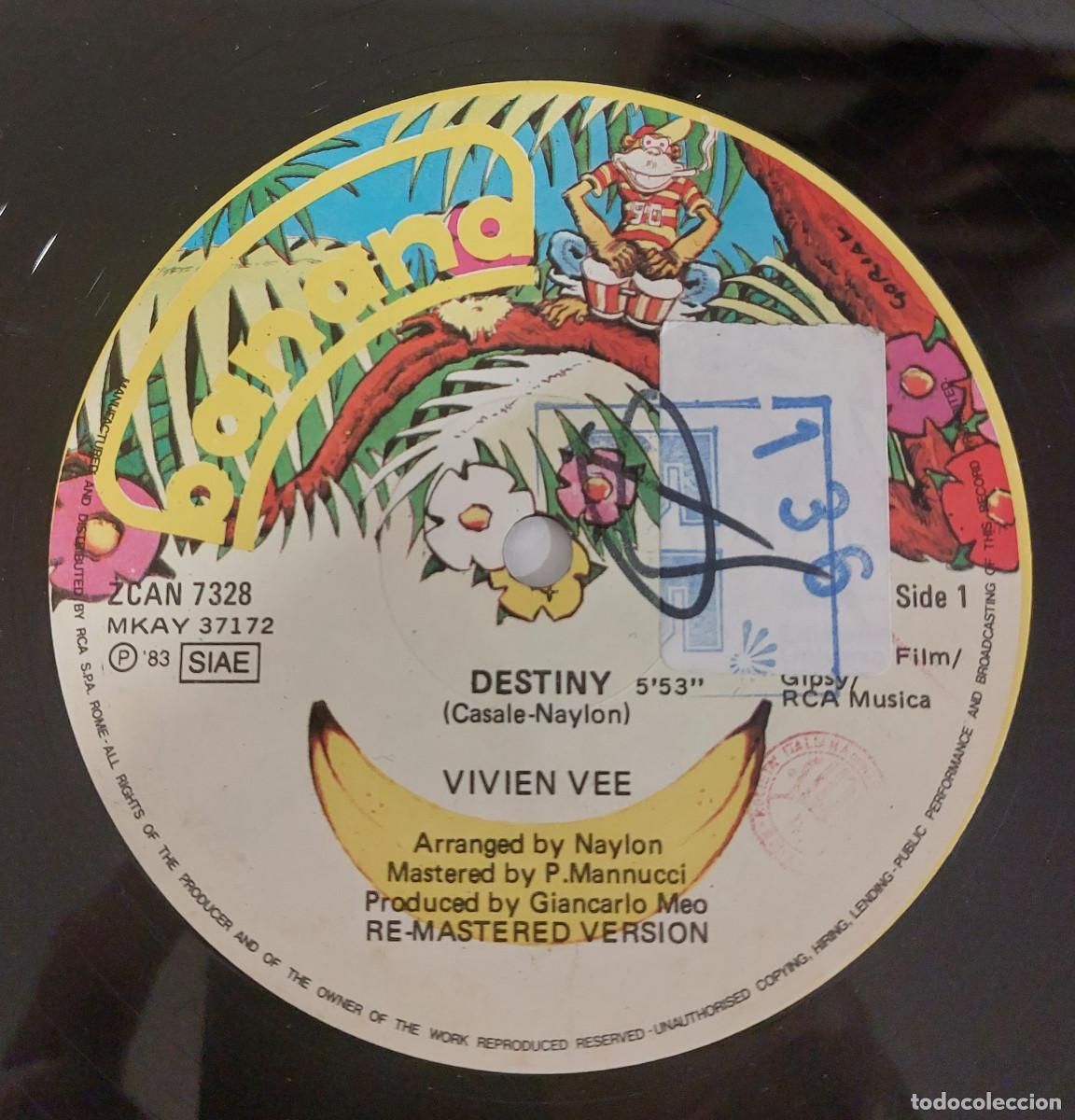 Discos de vinilo: VIVIEN VEE destiny - Foto 2