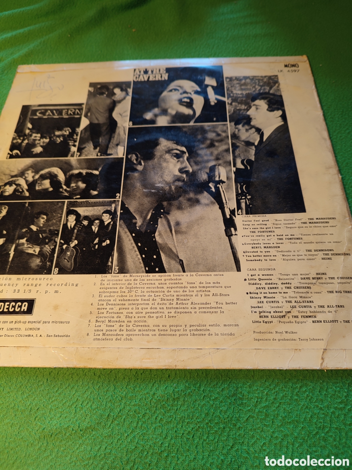 Discos de vinilo: At the Cavern - 9 Greatest groups recorded live - Foto 2