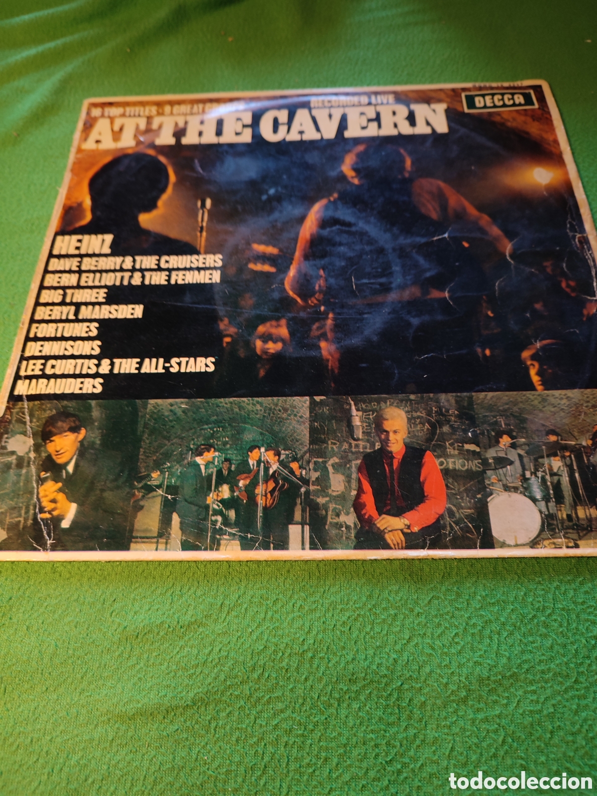 Discos de vinilo: At the Cavern - 9 Greatest groups recorded live - Foto 1