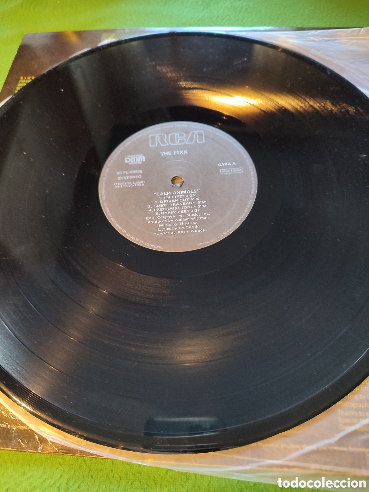 Discos de vinilo: The Fixx - Calm Animals - Foto 3