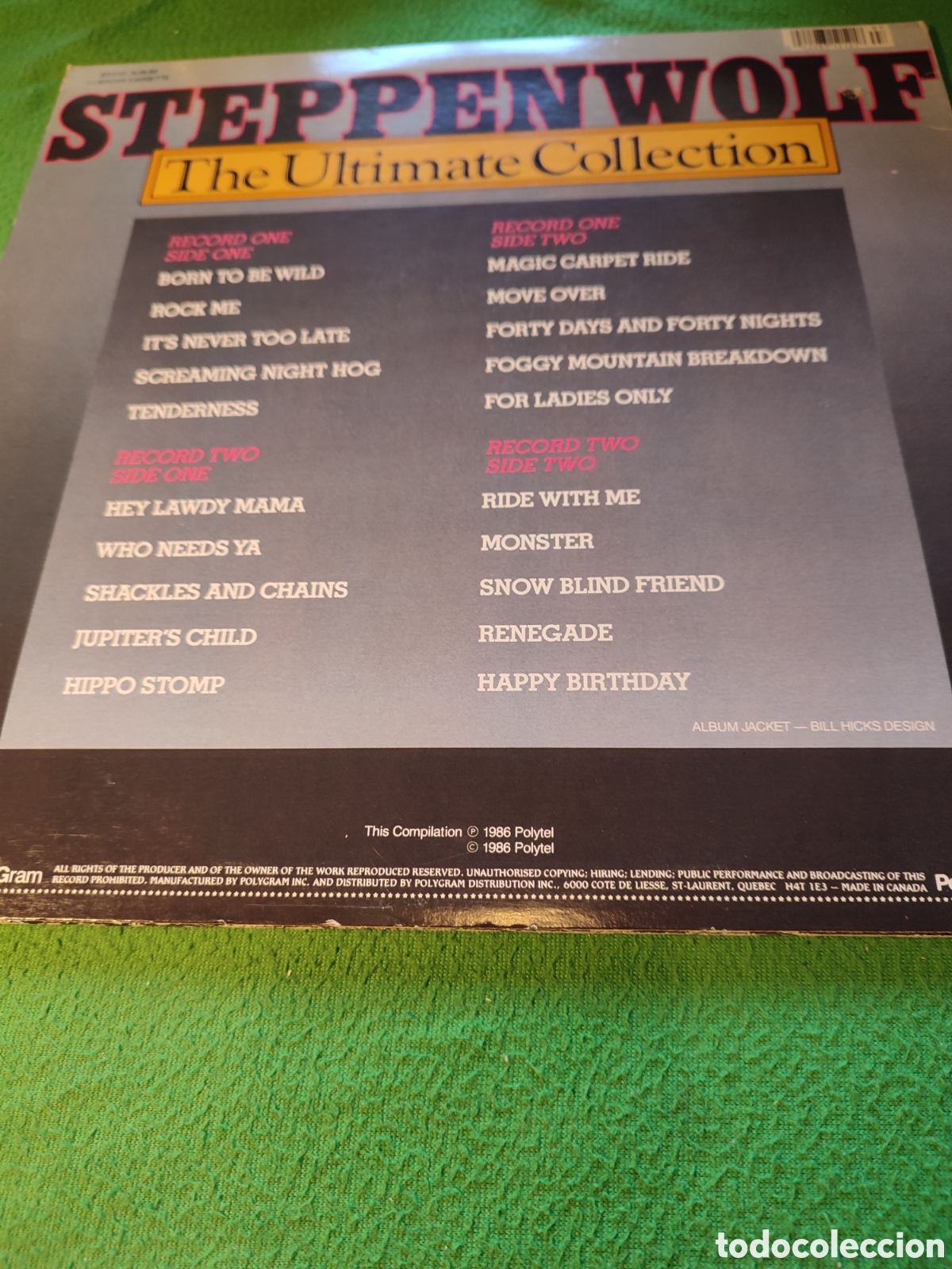 Discos de vinilo: Steppenwolf - The Ultimate Collection 2lps - Foto 2
