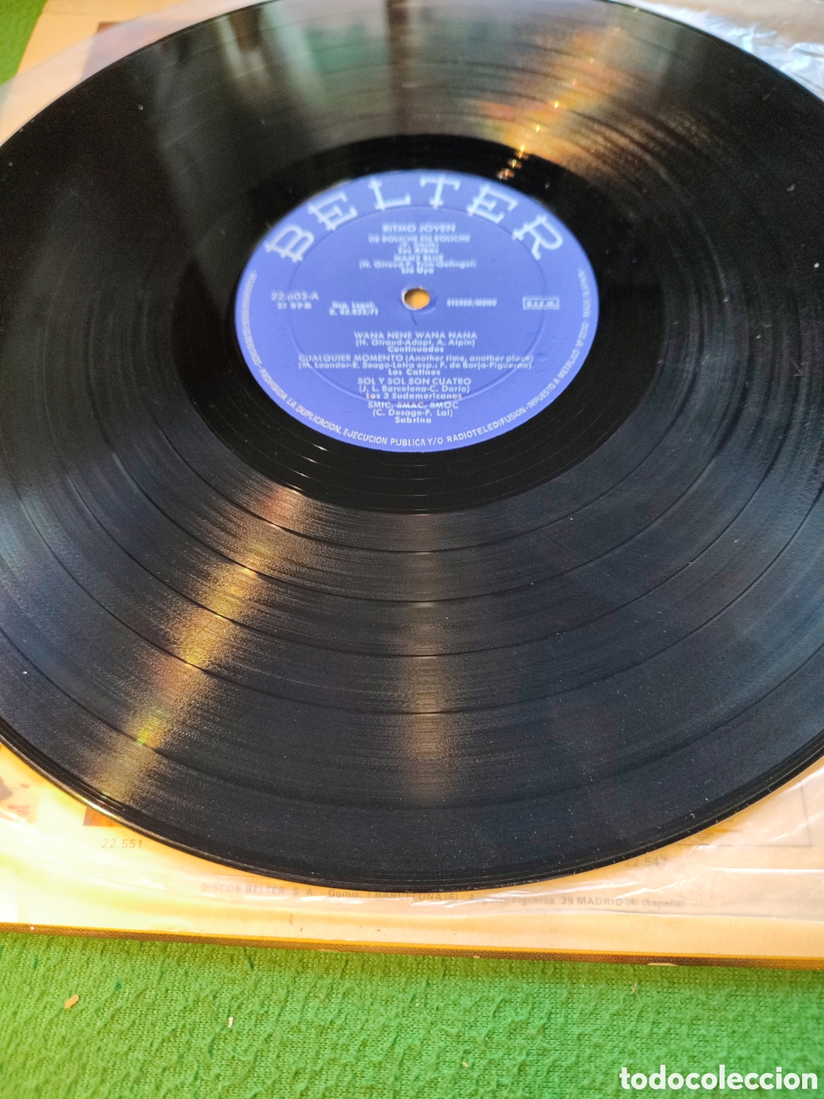 Discos de vinilo: Ritmo joven - Varios Belter - Foto 3