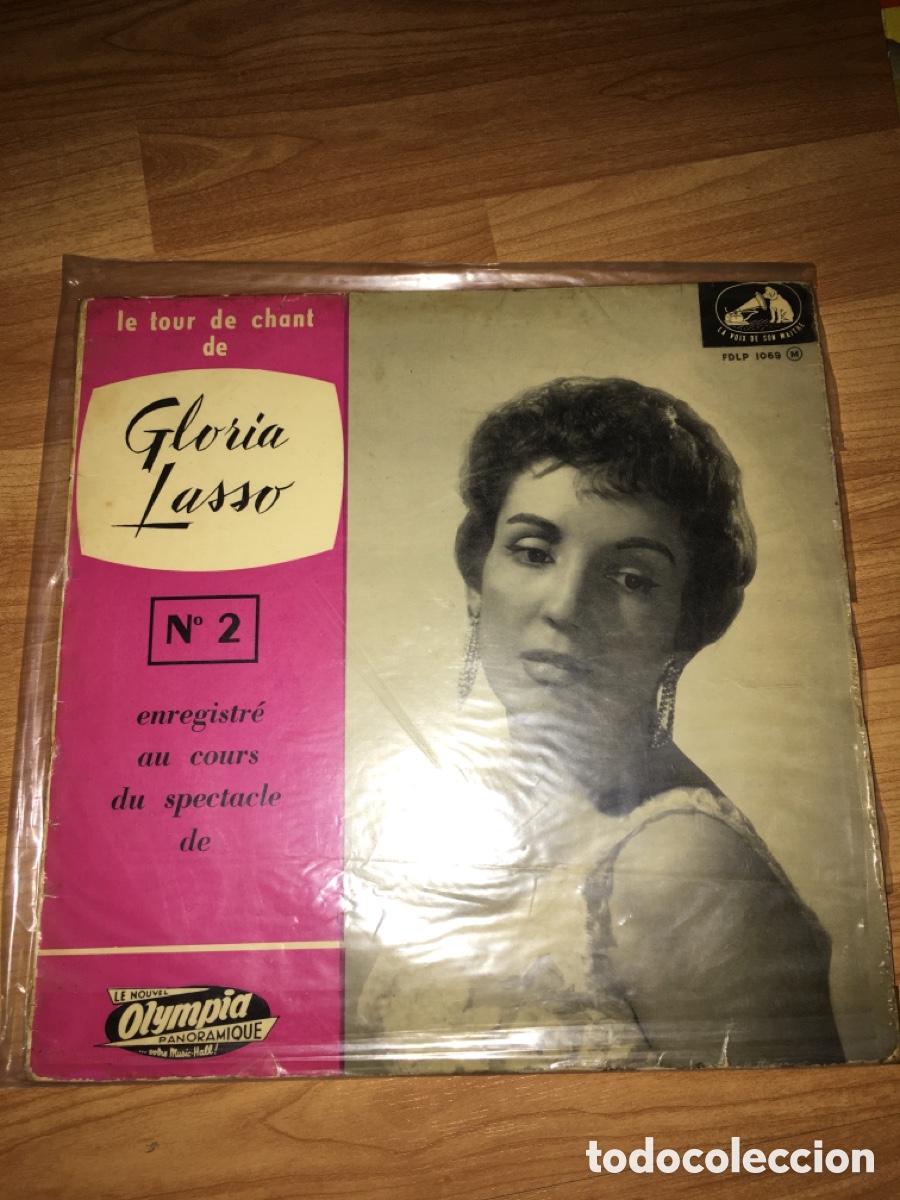 Discos de vinilo: Gloria Lasso - Disco medio Franc&eacute;s - Foto 1