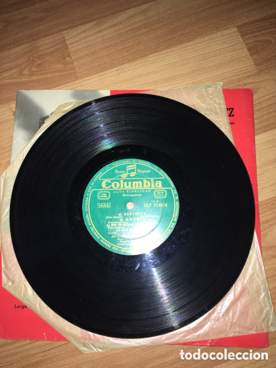 Discos de vinilo: Ana Mar&iacute;a Gonzalez - Disco medio - Foto 3