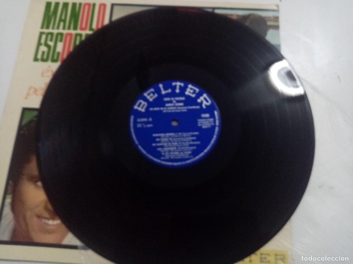 Discos de vinilo: DISCO DE VINILO - MANOLO ESCOBAR - EXITOS DE PELICULAS - Foto 4