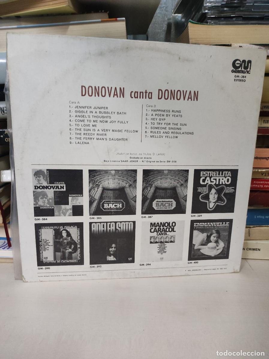 Discos de vinilo: Donovan &ndash; Donovan Canta Donovan - Foto 2