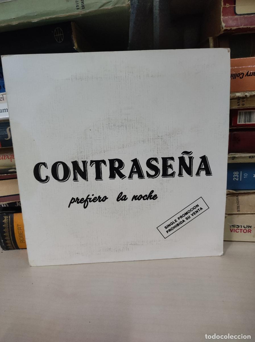 Discos de vinilo: Contrase&ntilde;a &ndash; Prefiero La Noche - Foto 1