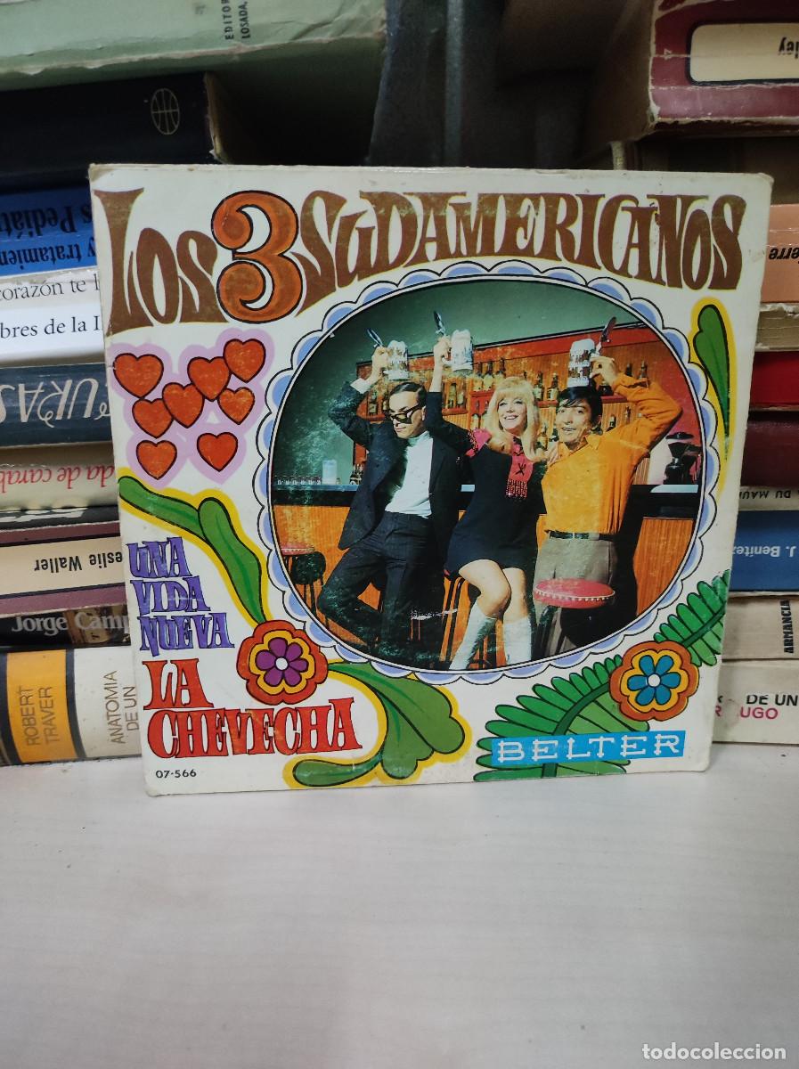 Discos de vinilo: Los 3 Sudamericanos &ndash; La Chevecha - Foto 2