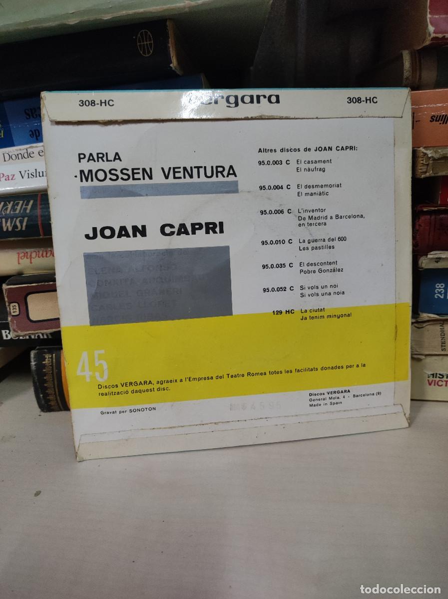 Discos de vinilo: Joan Capri &ndash; Parla Mossen Ventura - Foto 2