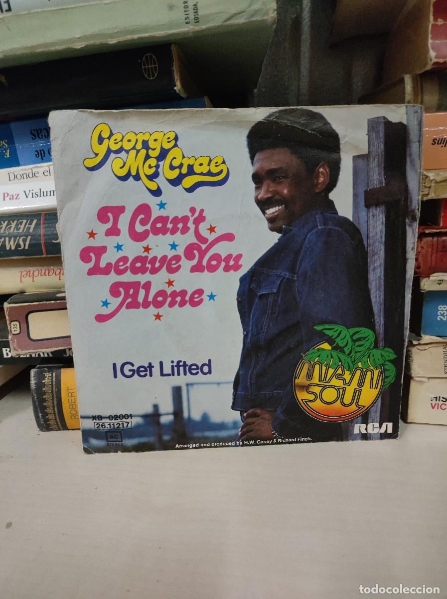 Discos de vinilo: George Mc Crae &ndash; I Cant Leave You Alone - Foto 1