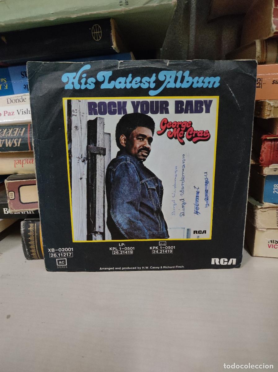 Discos de vinilo: George Mc Crae &ndash; I Cant Leave You Alone - Foto 2