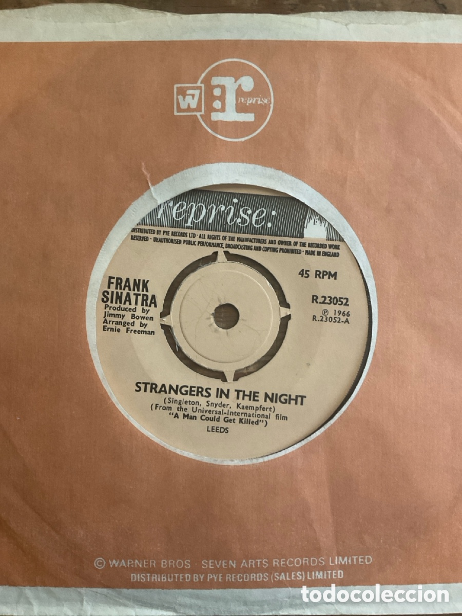 Discos de vinilo: Frank Sinatra-Strangers in the Night - Foto 1