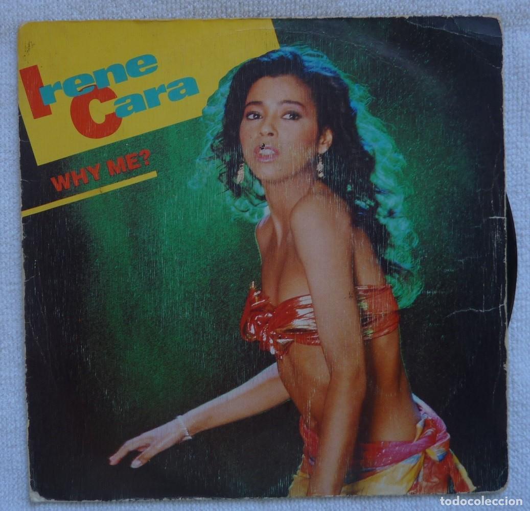 Discos de vinilo: IRENE CARA // WHY ME? // 1983 // SINGLE - Foto 1