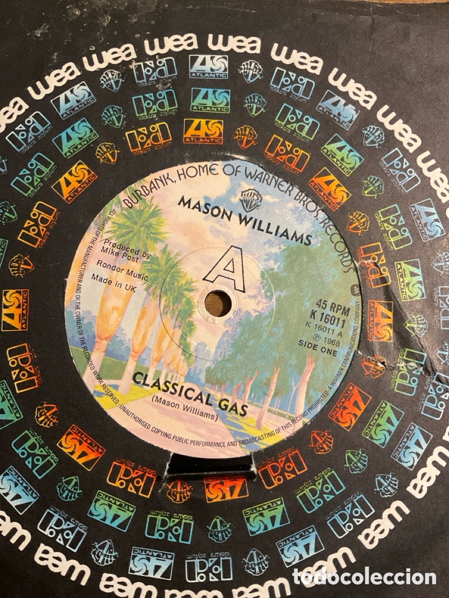 Discos de vinilo: Mason Williams-Classical Gas - Foto 1