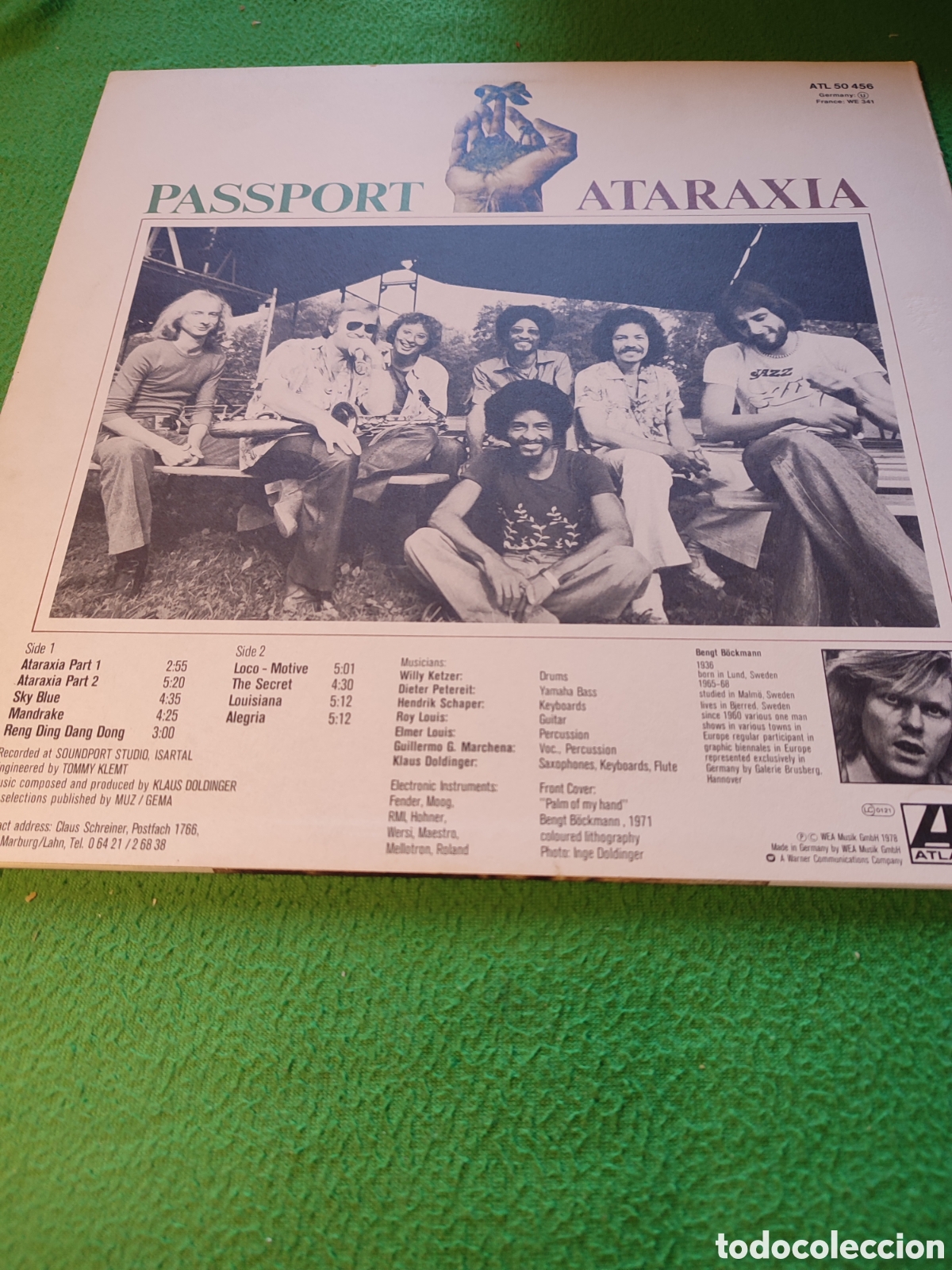 Discos de vinilo: Passport - Ataraxia Vinilo Lp - Foto 2