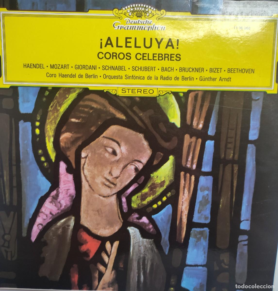 Discos de vinilo: Aleluya - Coros celebres - varios - Foto 1