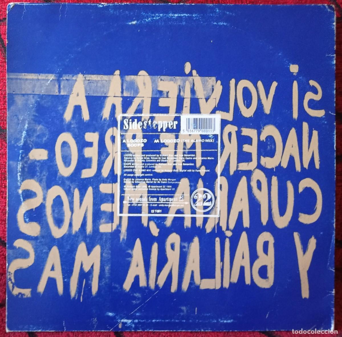 Discos de vinilo: SIDESTEPPER ** Logozo ** 1998 UK MAXI SINGLE VINILO - Foto 2