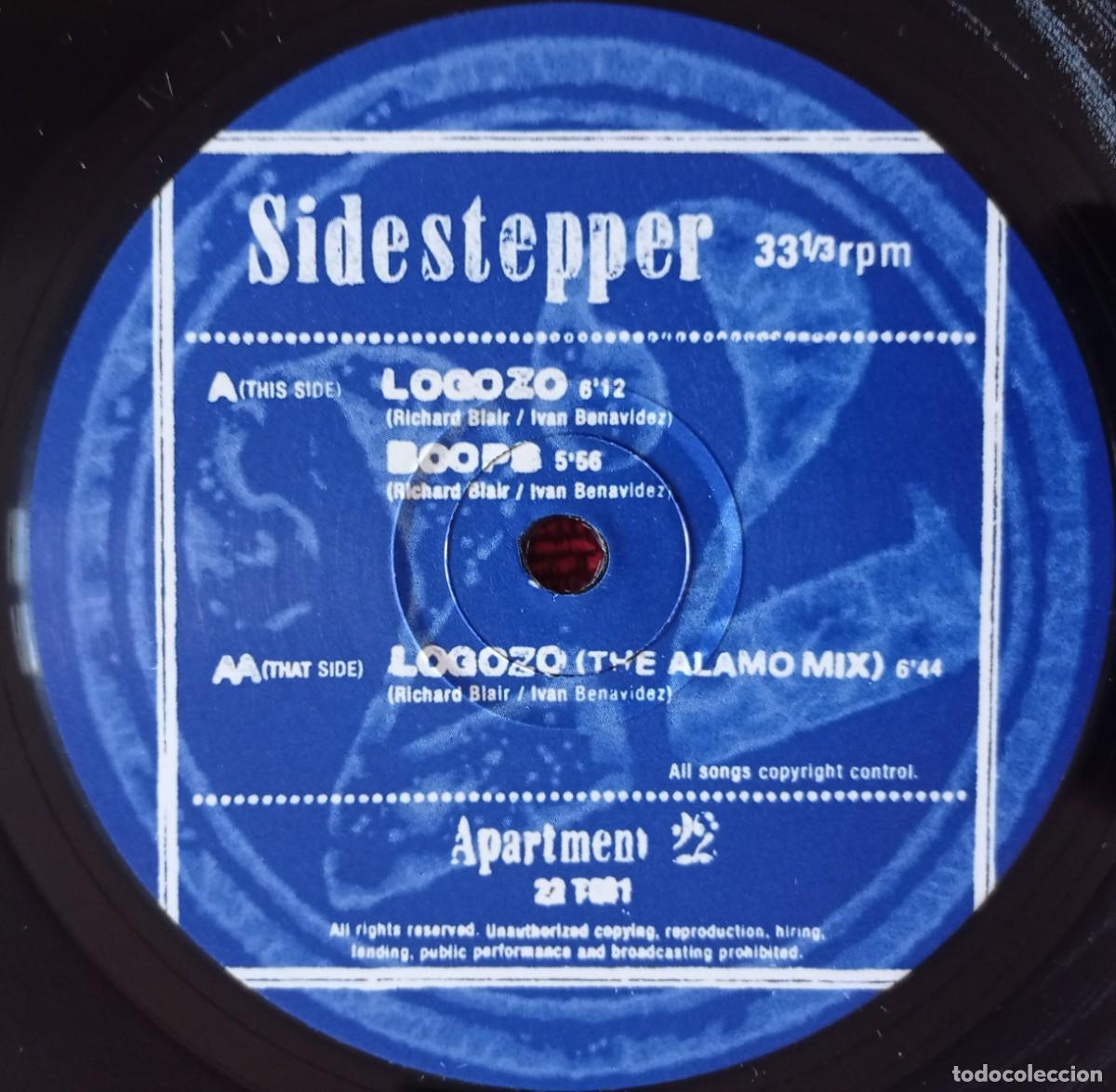 Discos de vinilo: SIDESTEPPER ** Logozo ** 1998 UK MAXI SINGLE VINILO - Foto 4