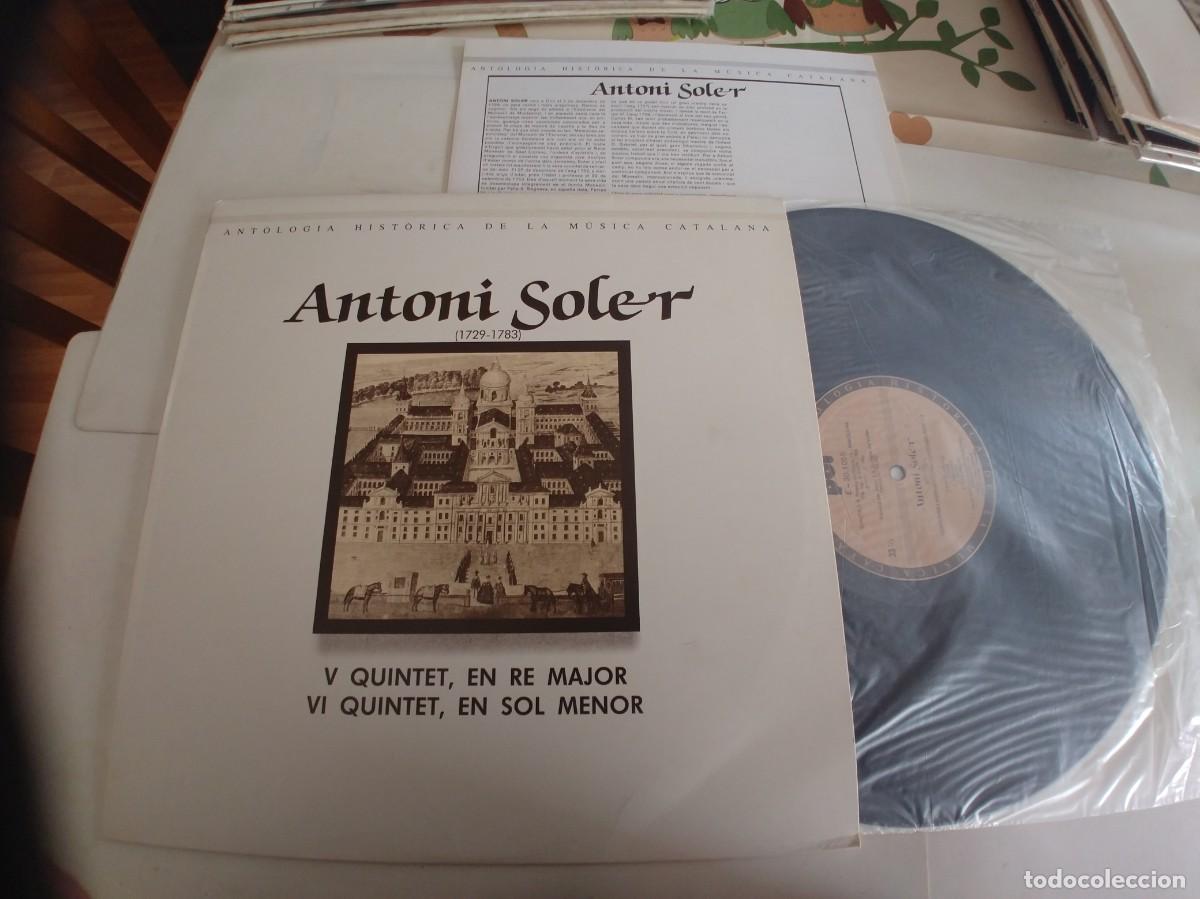 Discos de vinilo: ANTONI SOLER-LP V QUINTET EN RE MAJOR - Foto 1