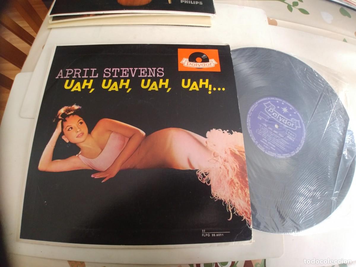 Discos de vinilo: APRIL STEVENS-LP UAH UAH UAH UAH - Foto 1