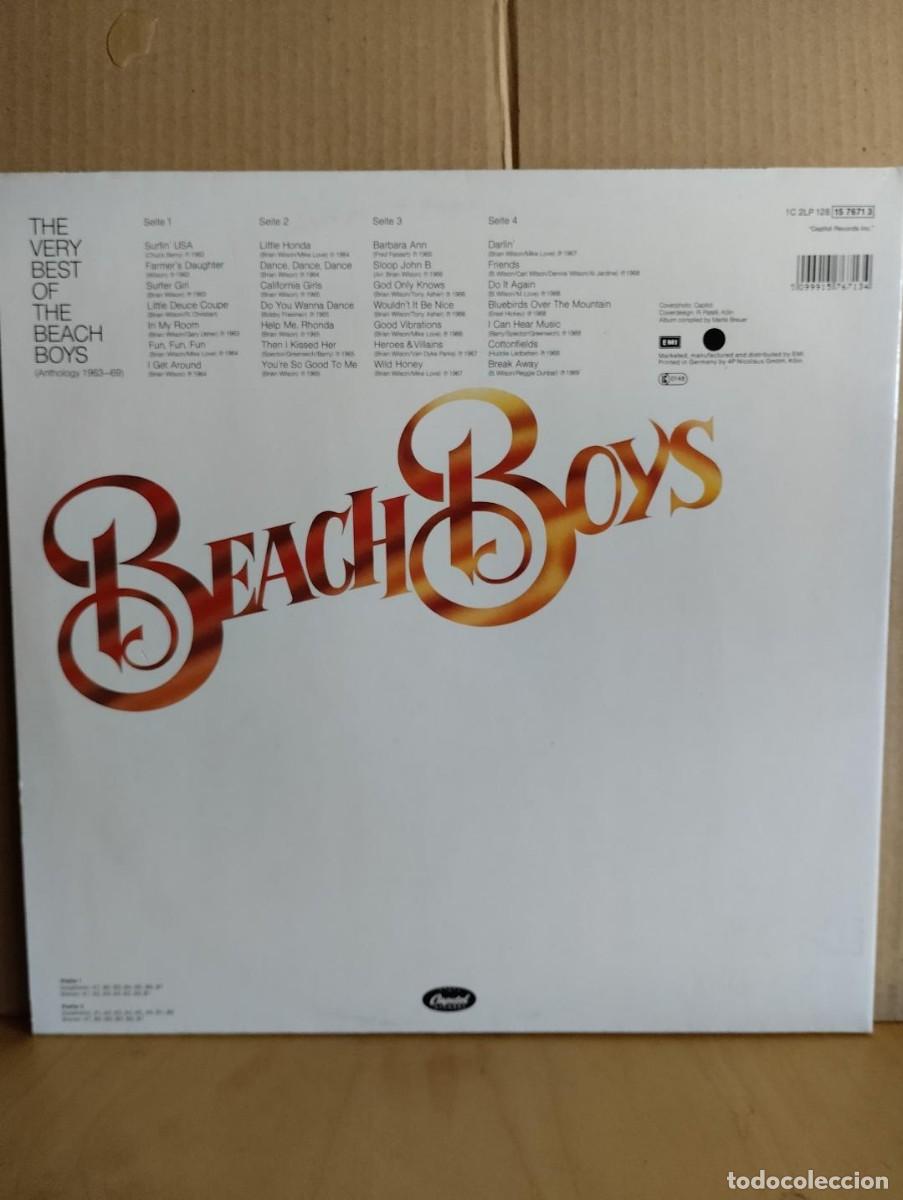Discos de vinilo: BEACH BOYS ---- THE VEY BEST OF - Foto 2