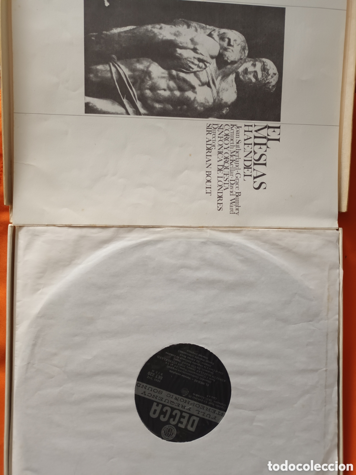 Discos de vinilo: El mesias Haendel 4lp - Foto 2