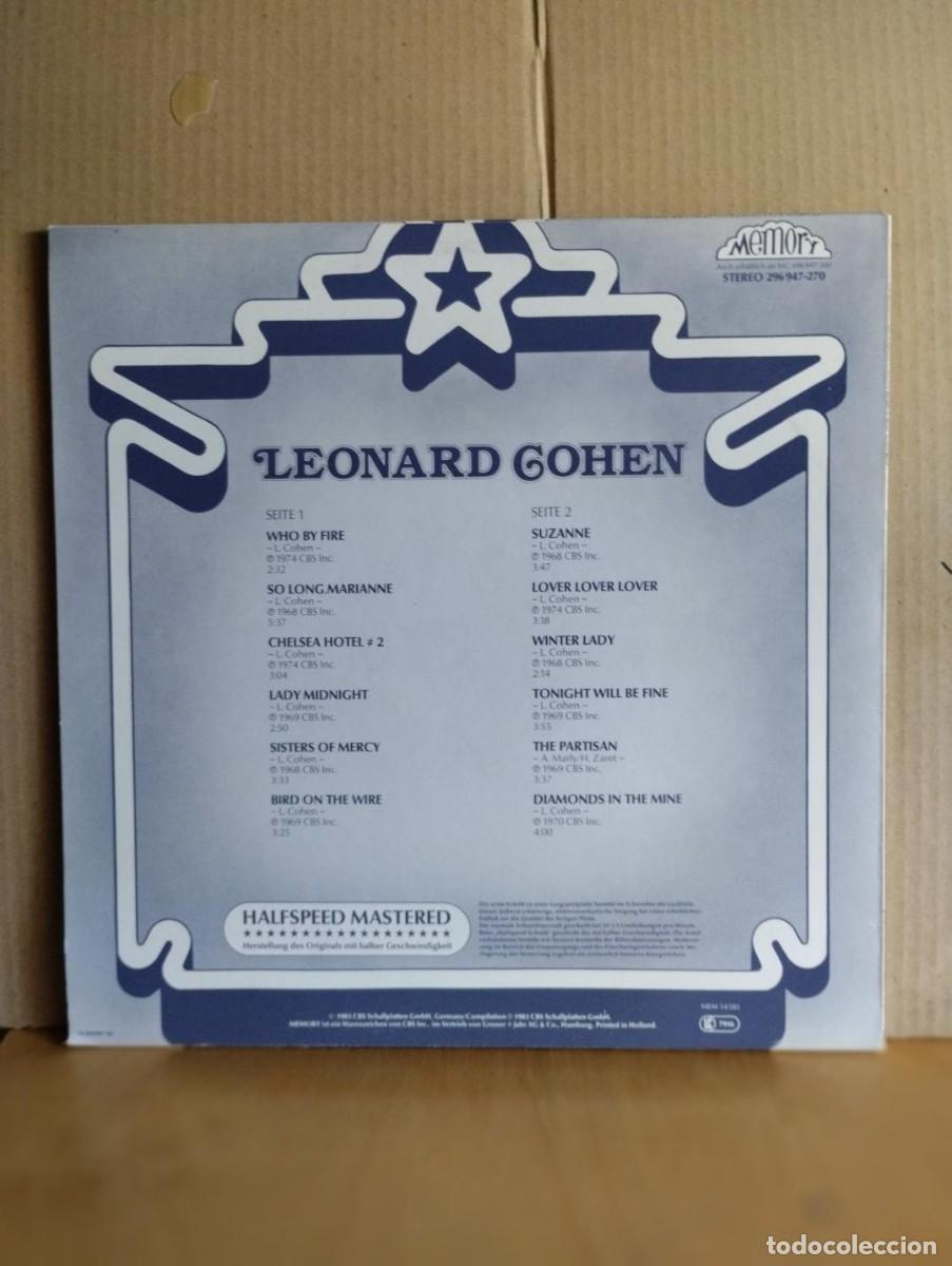 Discos de vinilo: LEONARD COHEN ---- STARSOUND COLLECTION - Foto 2