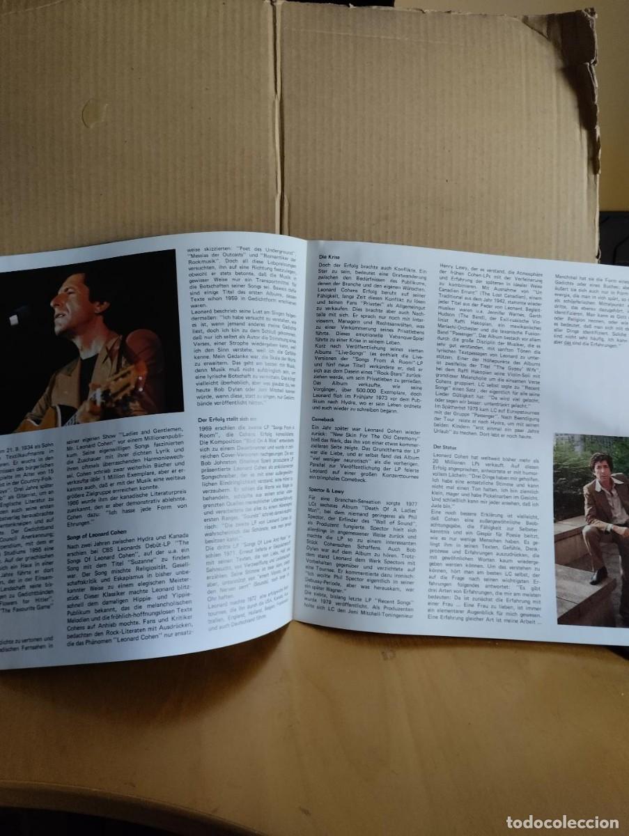 Discos de vinilo: LEONARD COHEN ---- STARSOUND COLLECTION - Foto 3