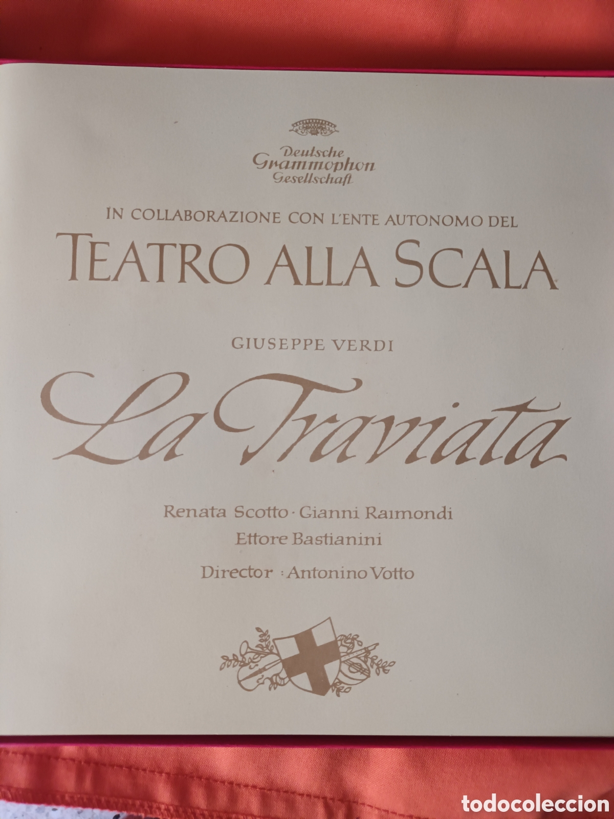 Discos de vinilo: La Traviata caja 3lp con libreto - Foto 2