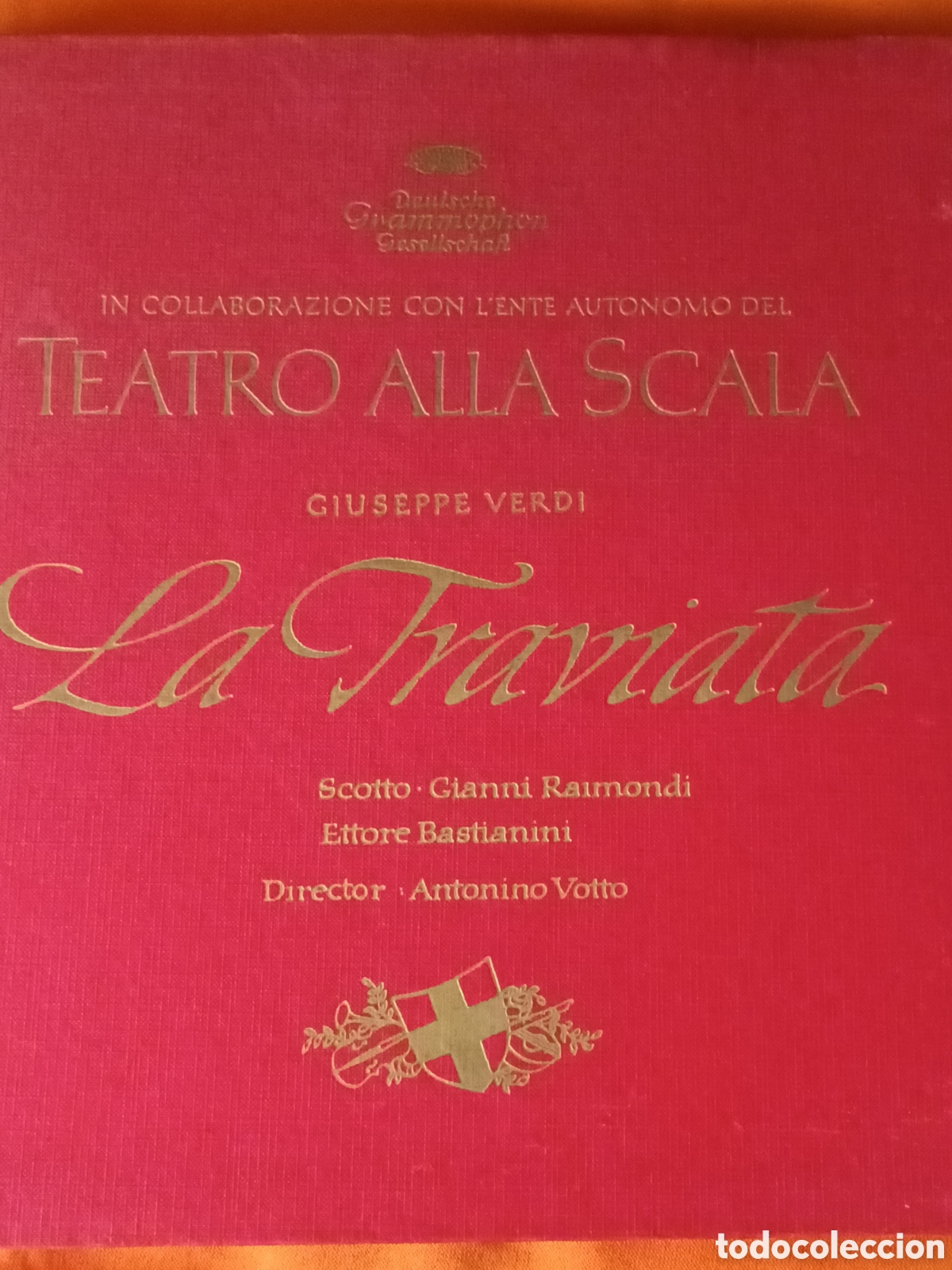 Discos de vinilo: La Traviata caja 3lp con libreto - Foto 1