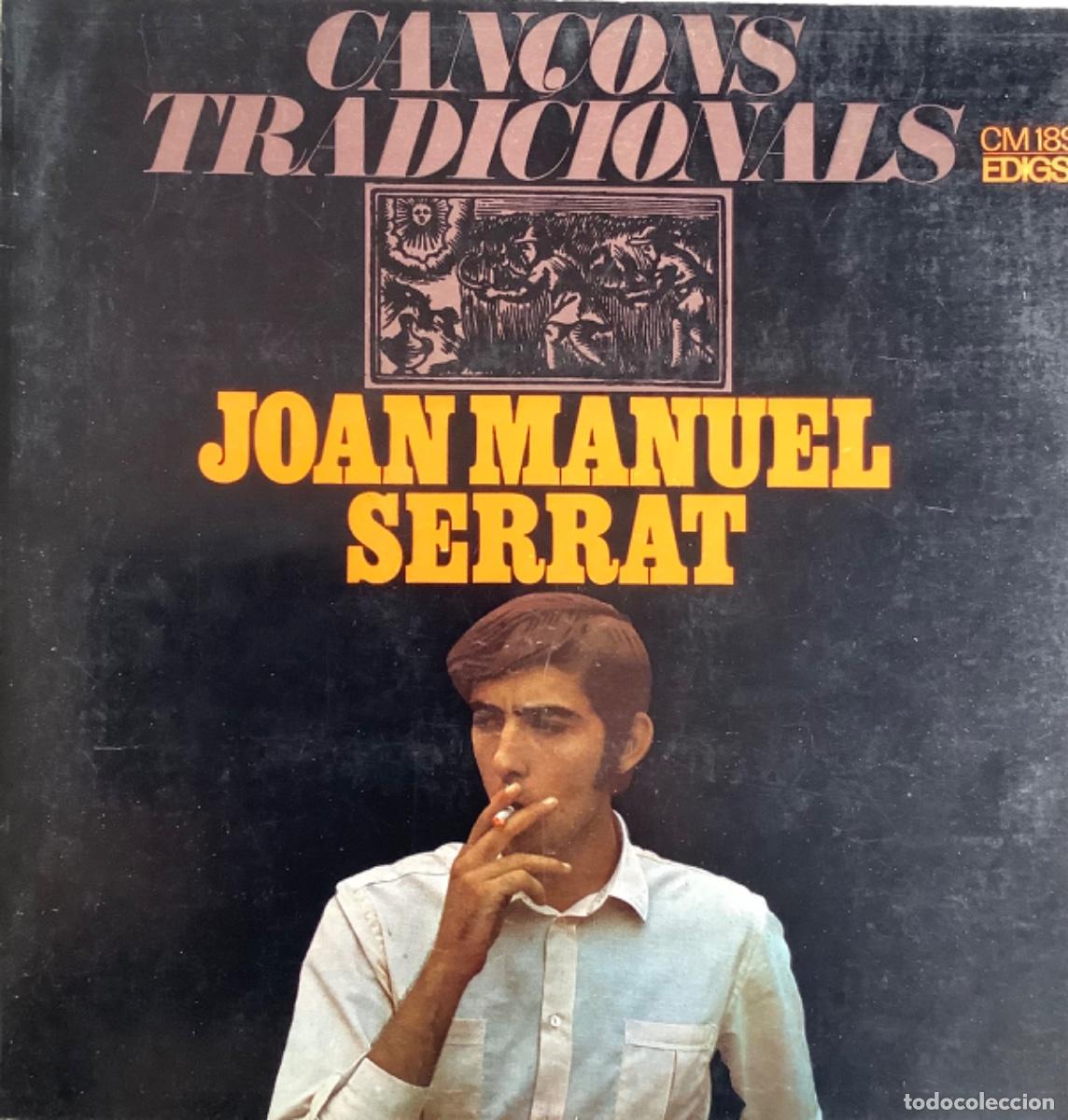 Discos de vinilo: JOAN MANUEL SERRAT-CAN&Ccedil;ONS TRADICIONALS - Foto 1