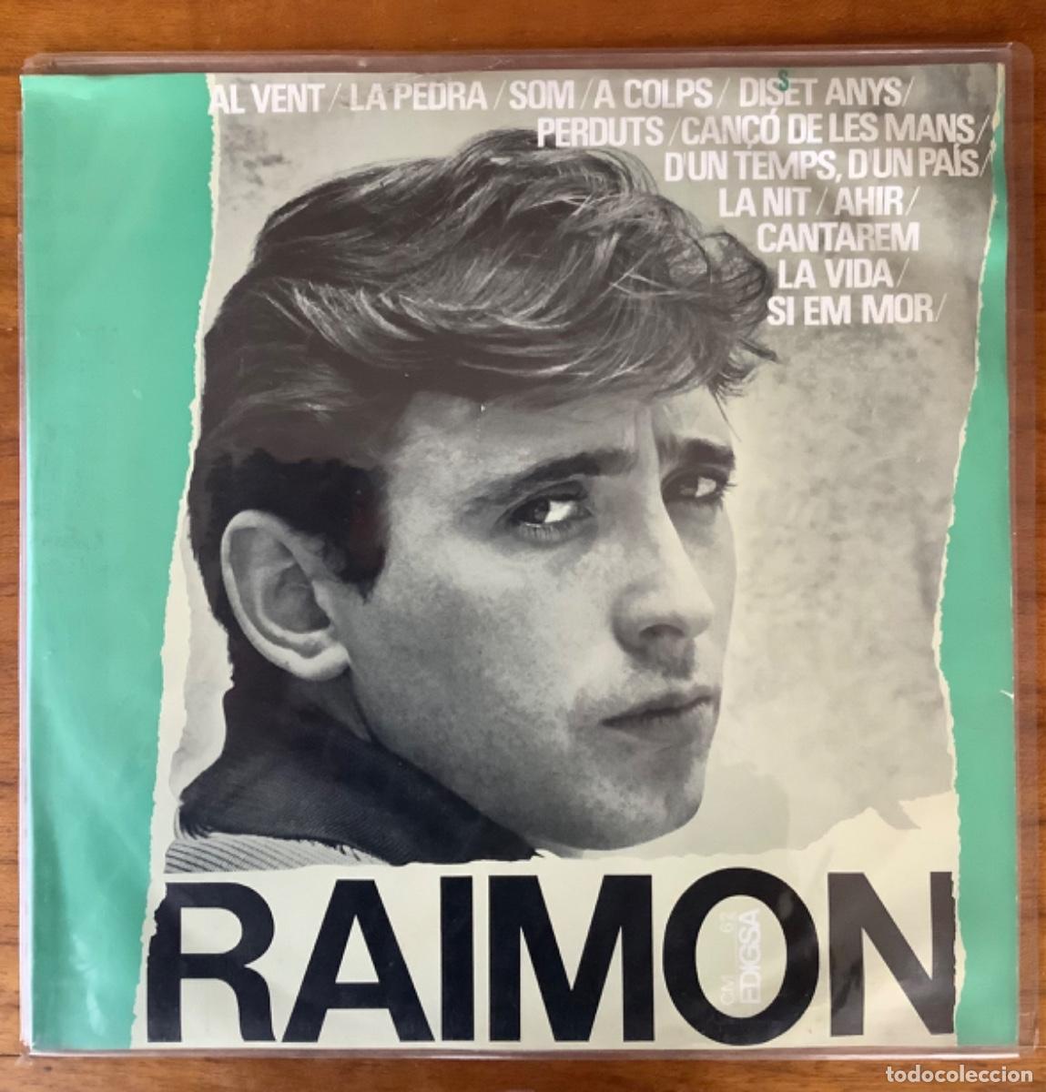 Discos de vinilo: RAIMON-DISC ANTOLOGIC DE LES SEVES CAN&Ccedil;ONS - Foto 1