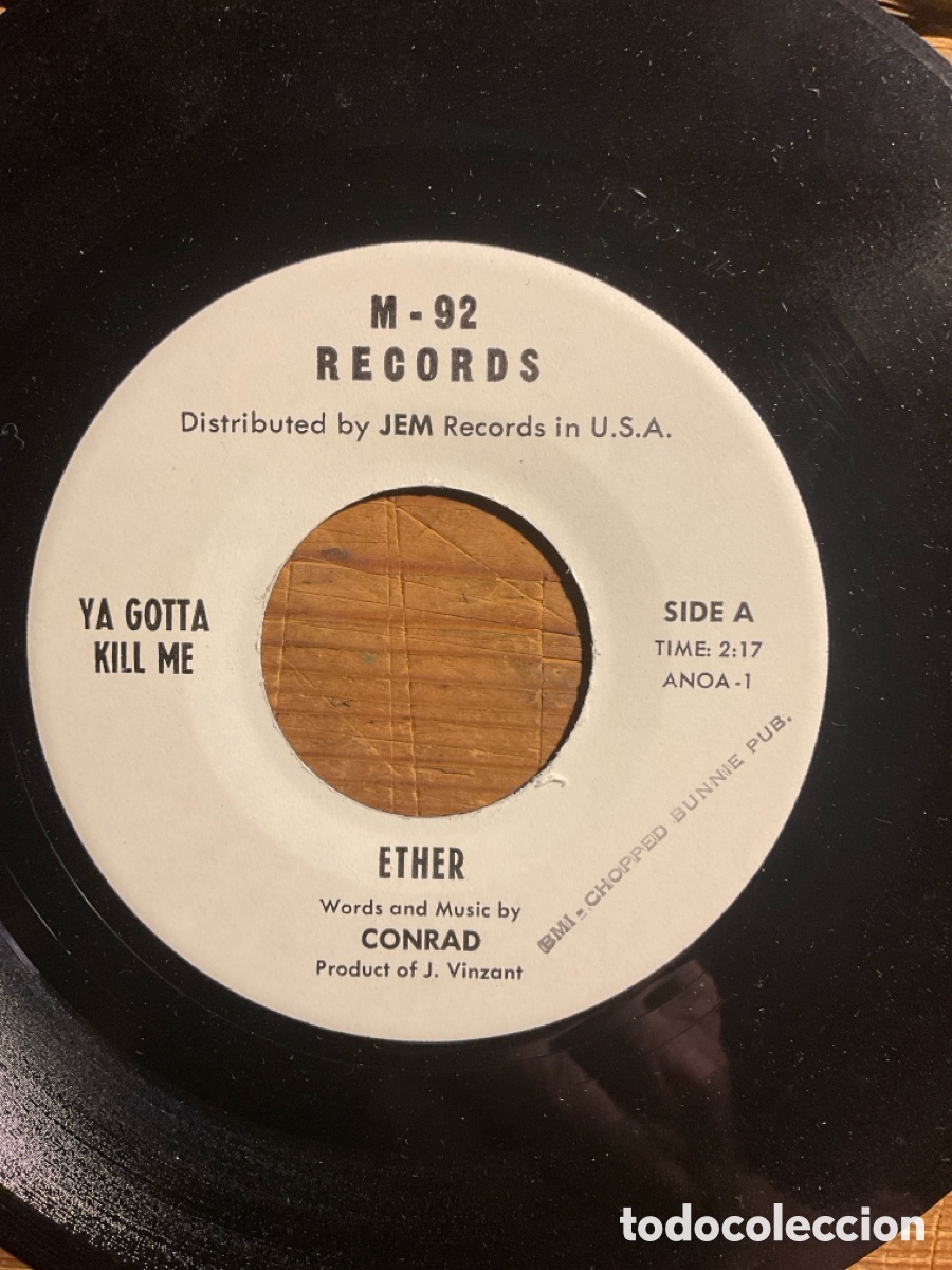 Discos de vinilo: ETHER -YA GOTTA KILL ME - Foto 3