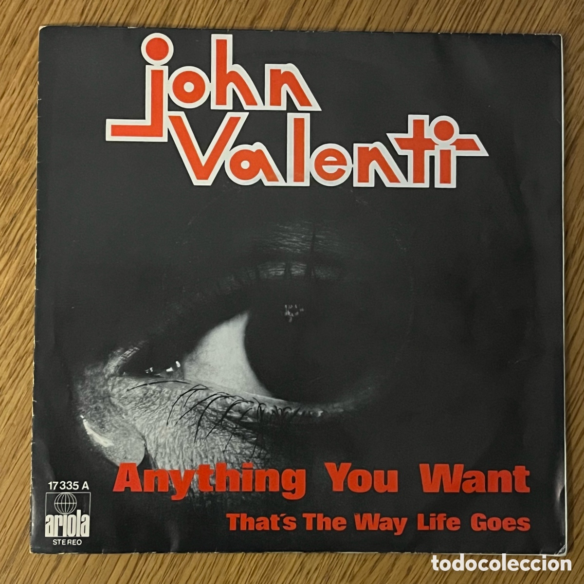 Discos de vinilo: John Valenti - Anything You Want - Foto 1