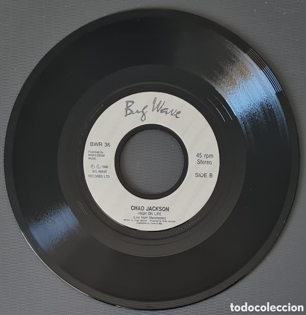Discos de vinilo: SINGLE - CHAD JACKSON - HEAR THE DRUMMER (GET WICKED) 1990 UK - Foto 4