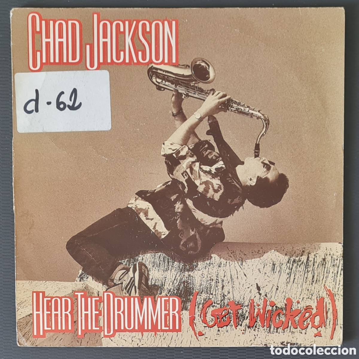 Discos de vinilo: SINGLE - CHAD JACKSON - HEAR THE DRUMMER (GET WICKED) 1990 UK - Foto 1