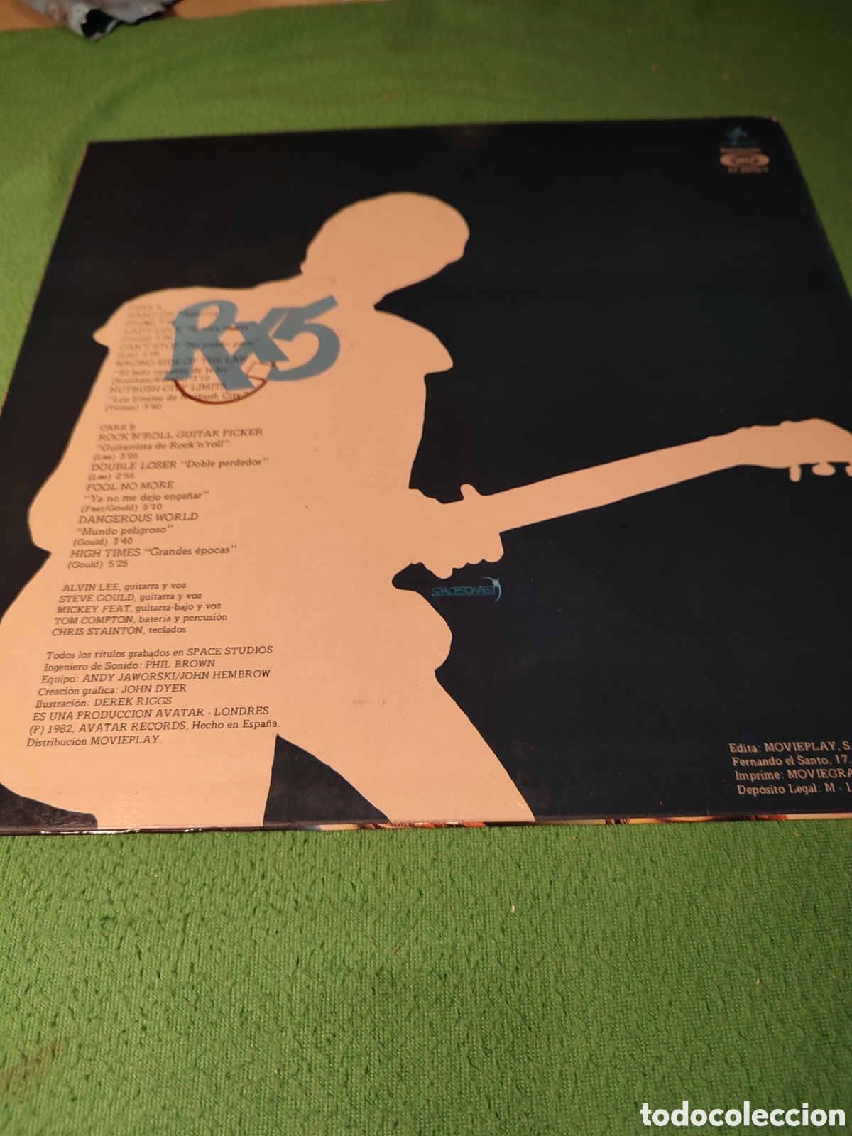 Discos de vinilo: Alvin Lee - RX5 Vinilo Lp - Foto 2