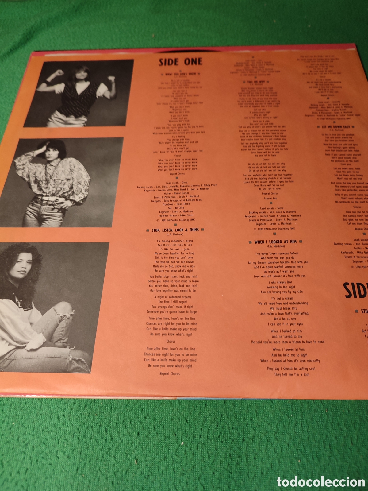 Discos de vinilo: Expose - What you dont know - Foto 3
