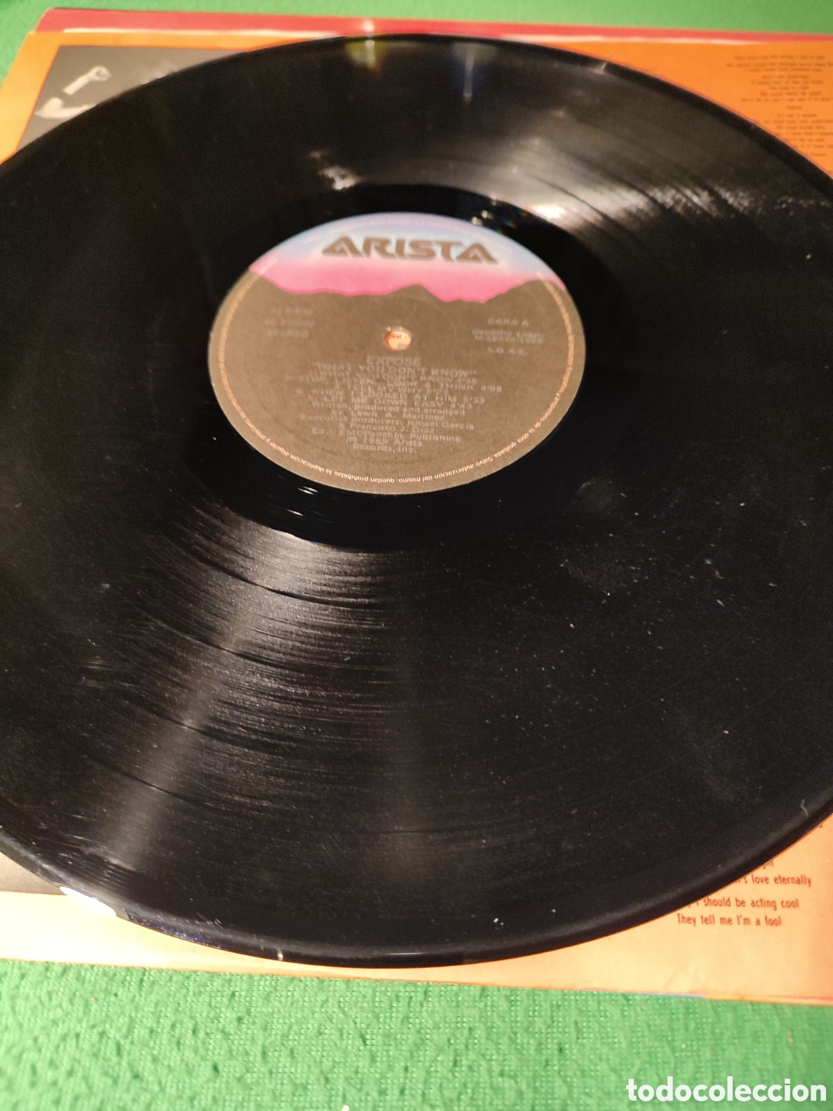 Discos de vinilo: Expose - What you dont know - Foto 4