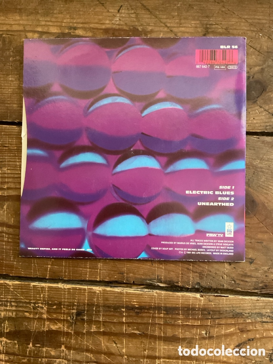 Discos de vinilo: The Soup Dragons-Electric Blues - Foto 2