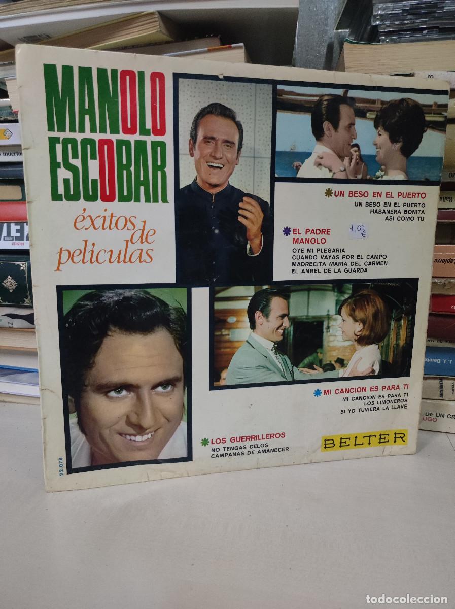 Discos de vinilo: Manolo Escobar &ndash; Exitos De Peliculas - Foto 1