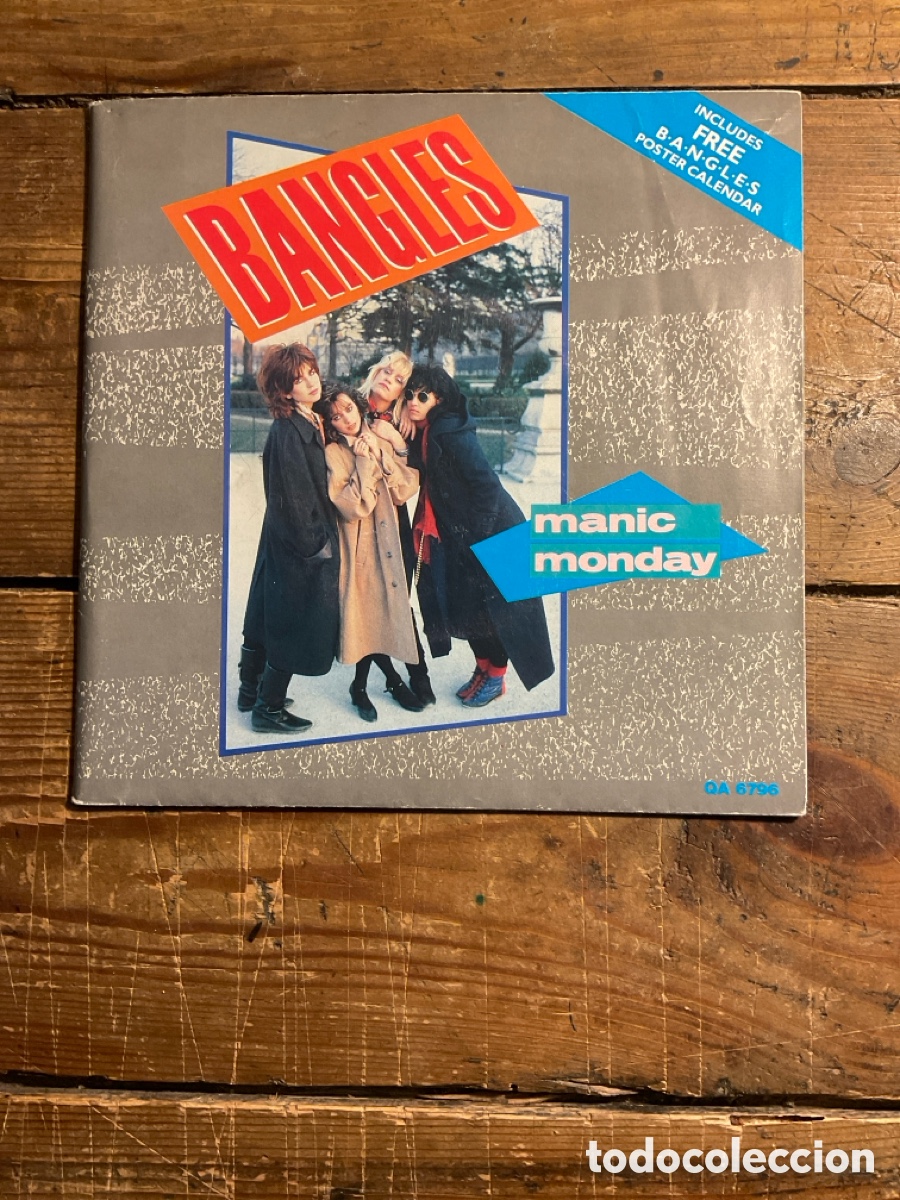 Dischi in vinile: The Bangles-Manic Monday poster bag