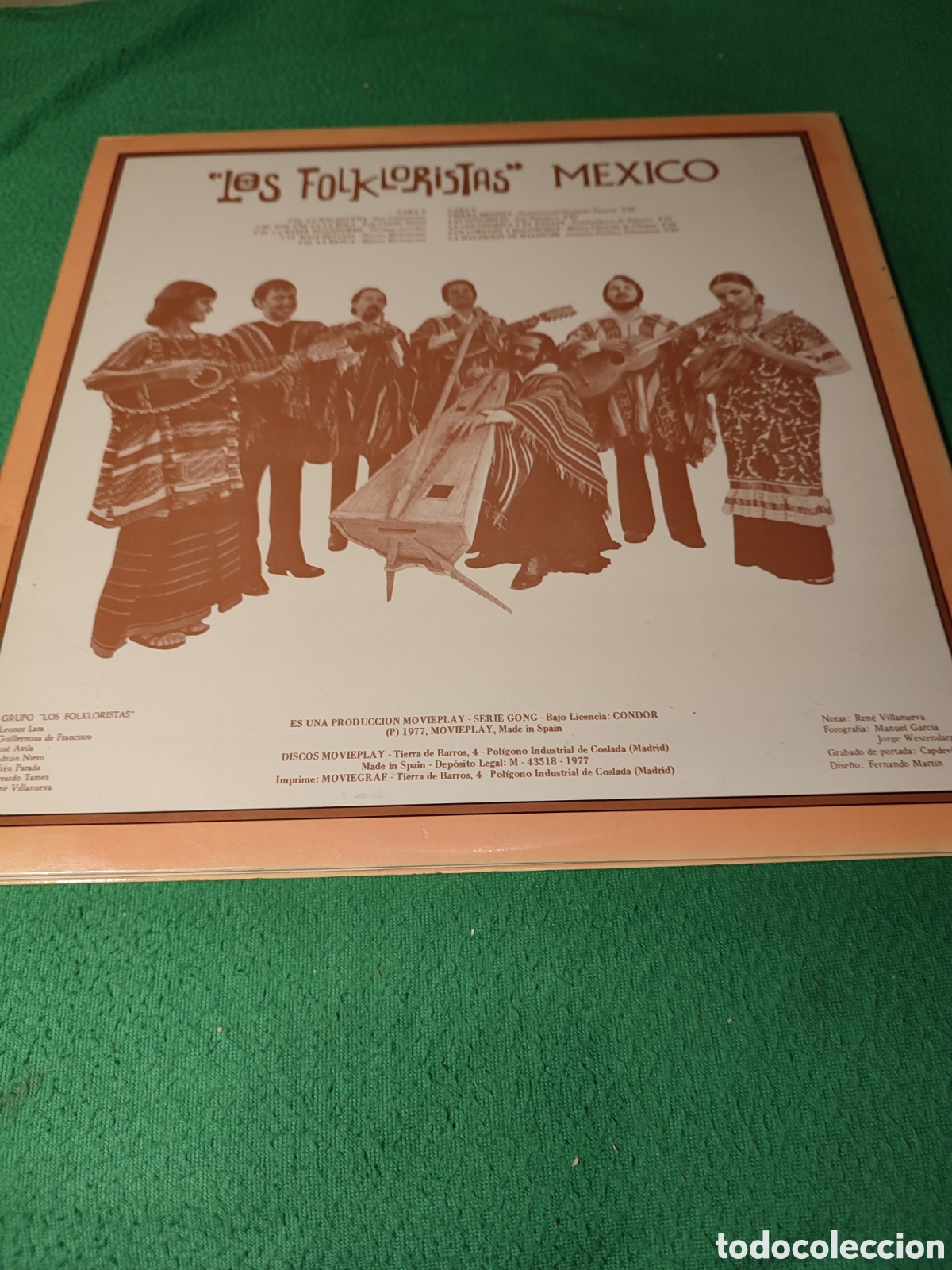 Discos de vinilo: Los Folkloristas - Mexico - Foto 3