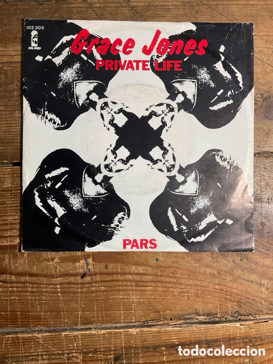 Vinyl records: Grace Jones-Private Life